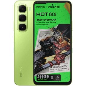 Smartphone Infinix Hot 60i LTE Dual Sim 6.70" 8GB Expansible/256GB Green