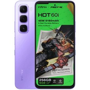 Smartphone Infinix Hot 60i LTE Dual Sim 6.70" 8GB Expansible/256GB Purple