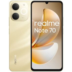 Smartphone Realme Note 70 RMX5313 Dual Sim 6.74" 8GB/256GB Beach Gold