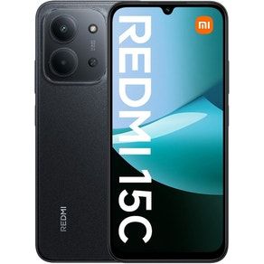 Smartphone Xiaomi Redmi 15C Dual Sim 6.9" 4GB/256GB Midnight Black